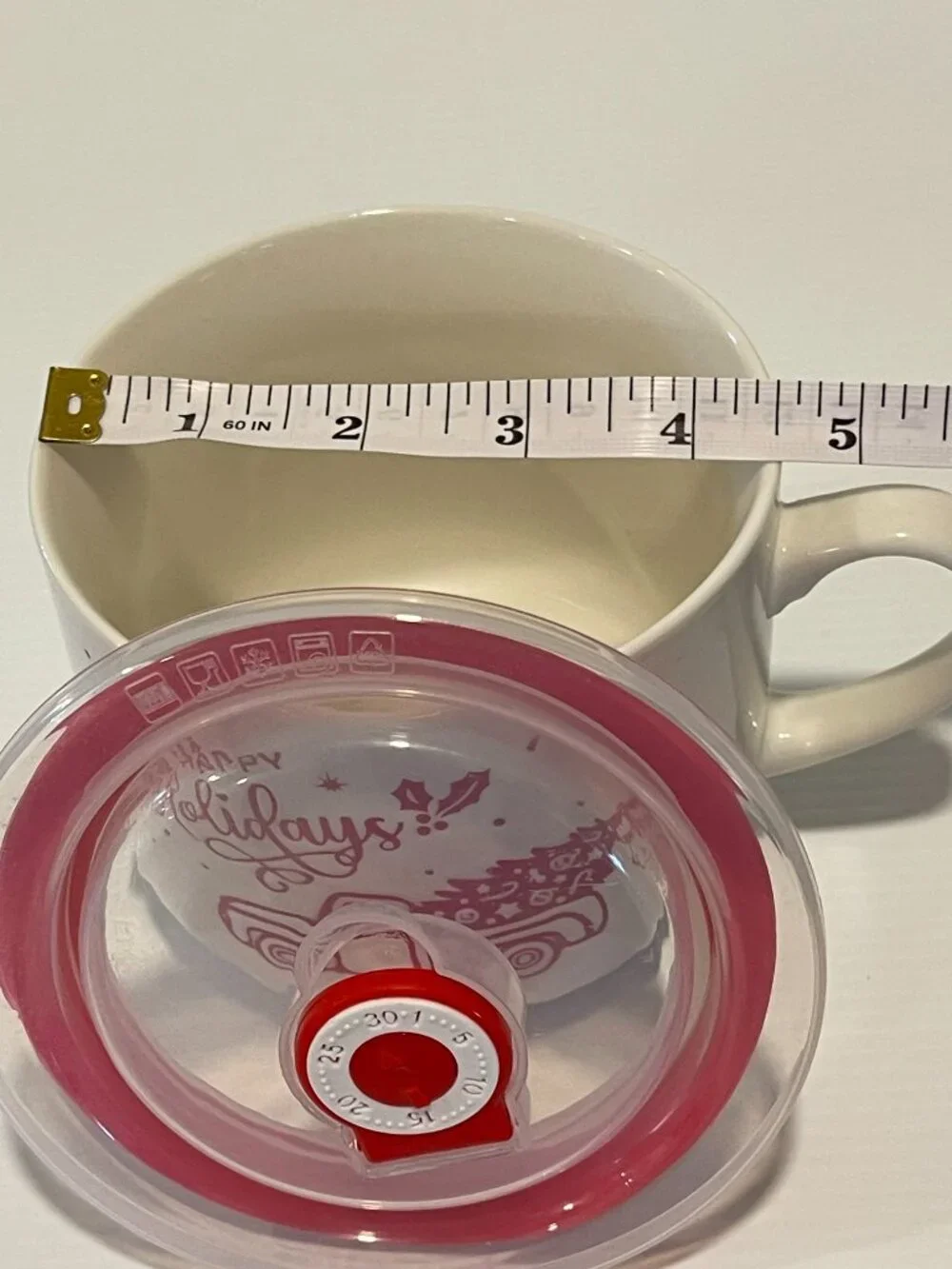 Ceramic soup mug